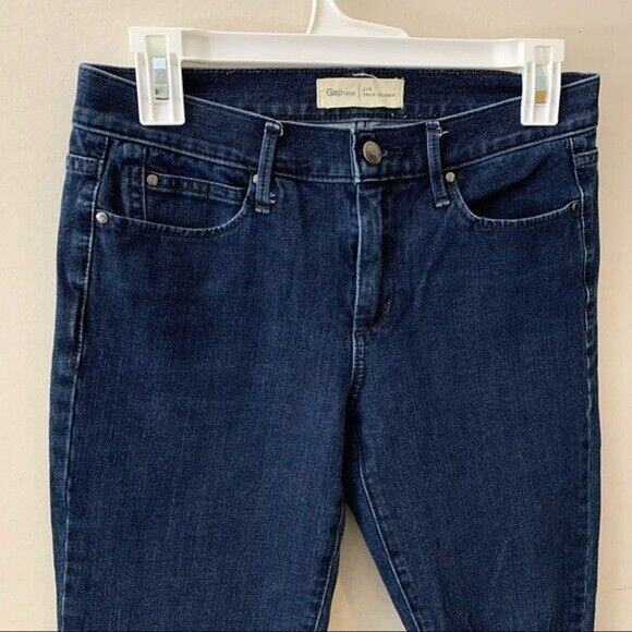 Gap True Skinny Dark Wash Jeans Womens Size 27 - Picture 2 of 5